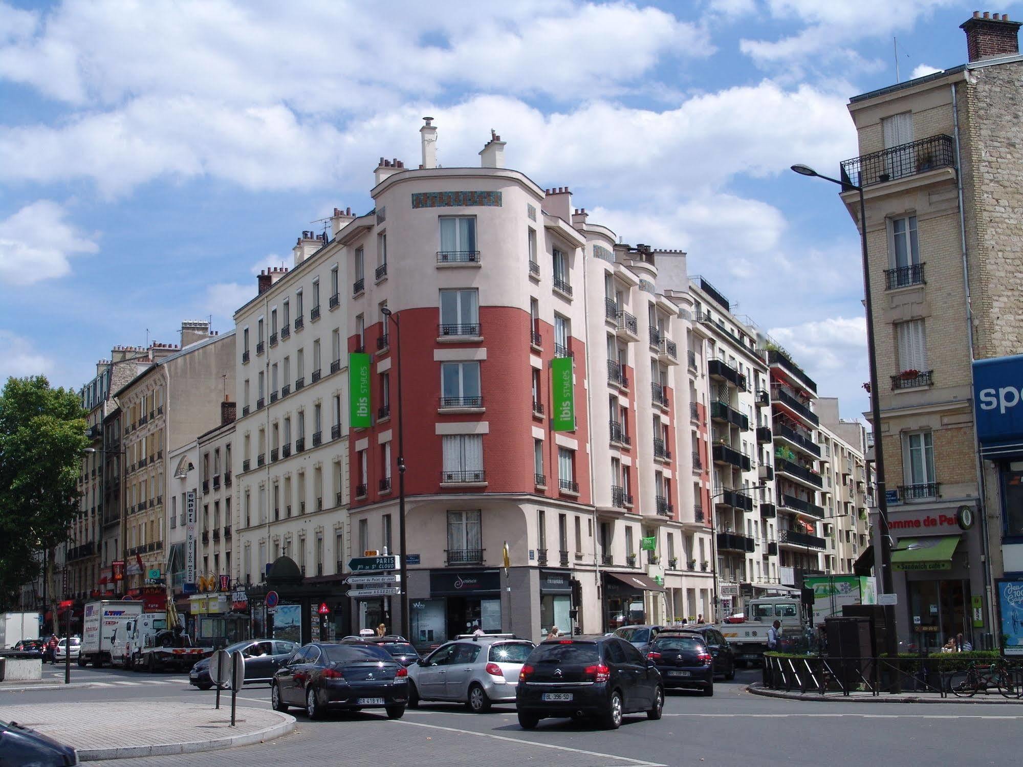 Hotel Ibis Styles Paris Boulogne Marcel Sembat Exterior foto